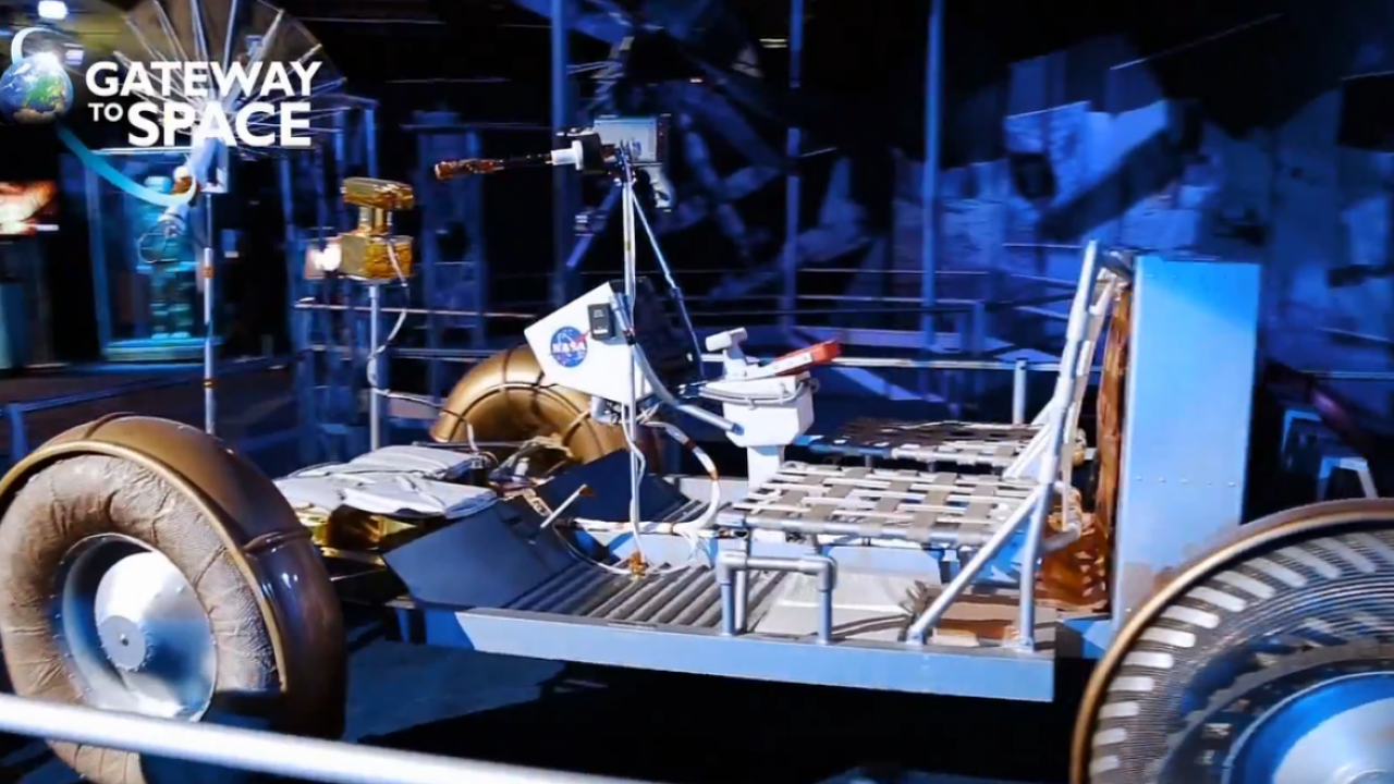 TV commercial for exhibition Gateway to Space